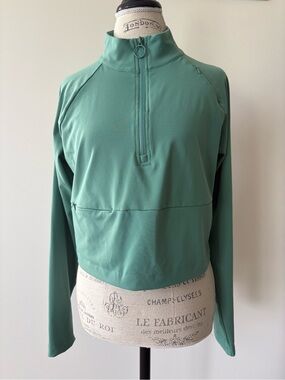 FLX Cropped Zip Up